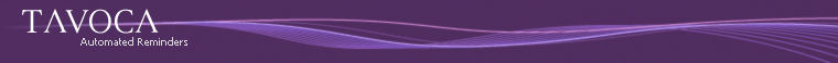 appointment reminder service logo page header